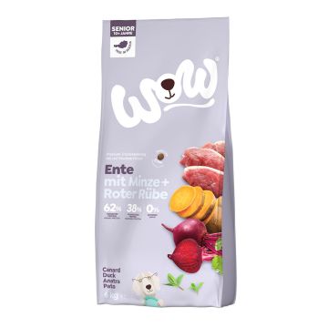 WOW Trockenfutter Senior Ente 6kg