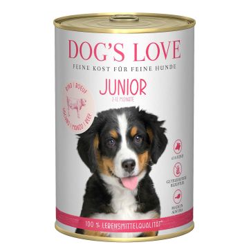 DOGS LOVE Rind Karotte&Salbei 400g