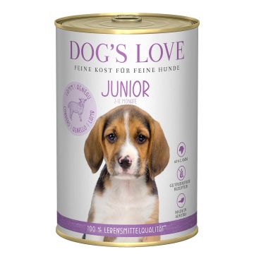 DOGS LOVE Lamm Kürbis&Kamille 400g