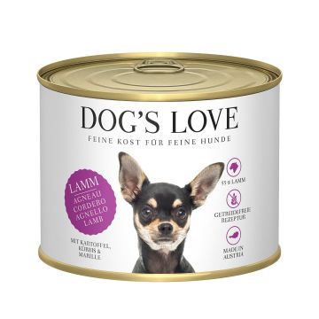 DOGS LOVE Lamm Kart&Kürbis&Aprikos 200g