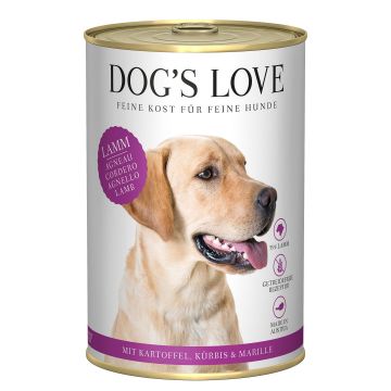DOGS LOVE Lamm Kart&Kürbis&Aprikos 400g