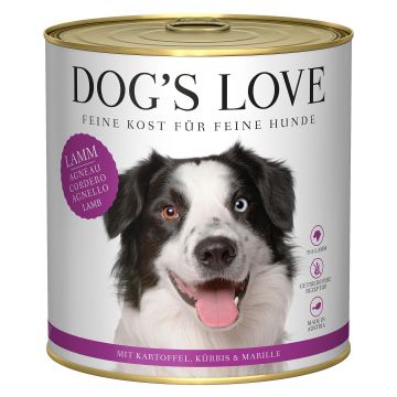 DOGS LOVE Lamm Kart&Kürbis&Aprikos 800g