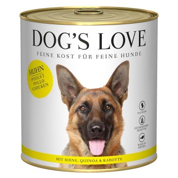 DOGS LOVE Huhn Birne&Quinoa&Karot 800g