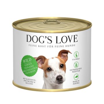 DOGS LOVE Wild Kartofl&Zwetsch&Sel 200g