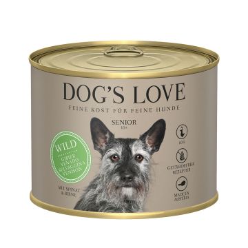 DOGS LOVE Wild Spinat & Birne 200g