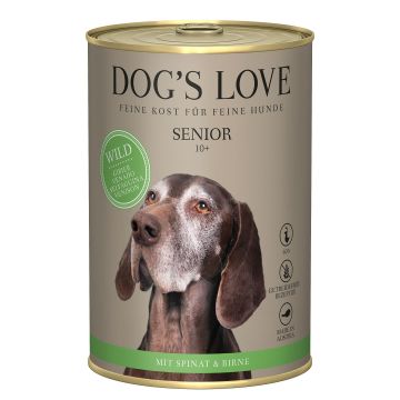 DOGS LOVE Wild Spinat & Birne 400g