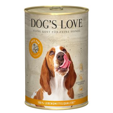 DOGS LOVE Truthahn BARF Pure 400g