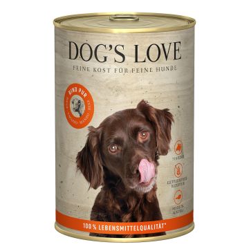 DOGS LOVE Rind BARF Pure 400g