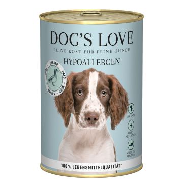 DOGS LOVE Ente Topinambur&Karotte 400g