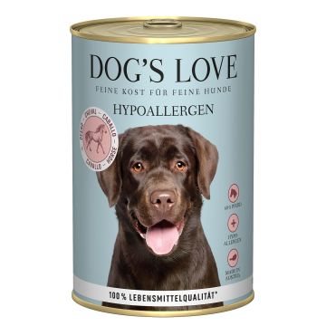 DOGS LOVE Pferd Pastinake&Tomate 400g