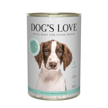 DOGS LOVE Ente Topinambur&Karotte 800g