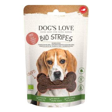 DOGS LOVE SOFT Stripes BIO Rind 150g