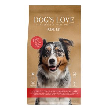 DOGS LOVE Rind Süßkartoffel&Karotte 2Kg