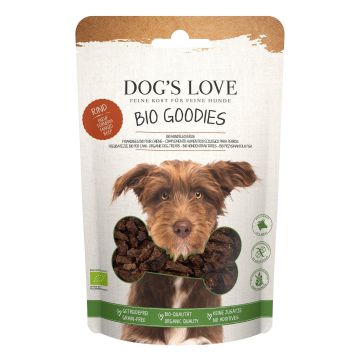 DOGS LOVE GOODIES BIO Rind 150g