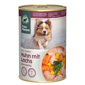 PureNature Huhn&Lachs mit Kürbis 400g