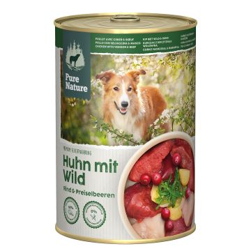 PureNature Huhn mit Wild&Rind 400g