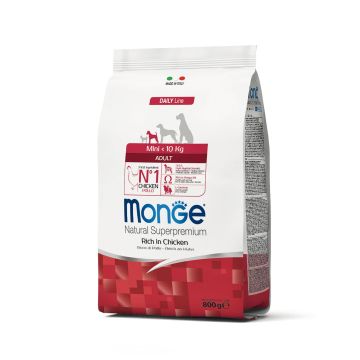 Monge Dog Adult Mini Chicken 800g