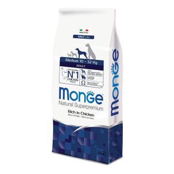 Monge Dog Adult Medium Chicken 12kg