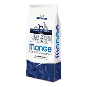 Monge Dog Senior Medium Chicken 12kg