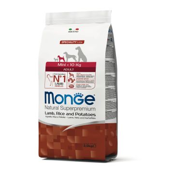 Monge Dog Adult Mini Lamb 7,5kg