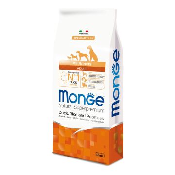 Monge Dog Adult ALL BREEDS Duck 12kg