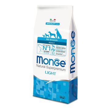 Monge Dog Adult All Br Light Salmon 12kg