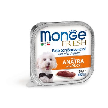 Monge Dog FRESH Pâté Duck 100g
