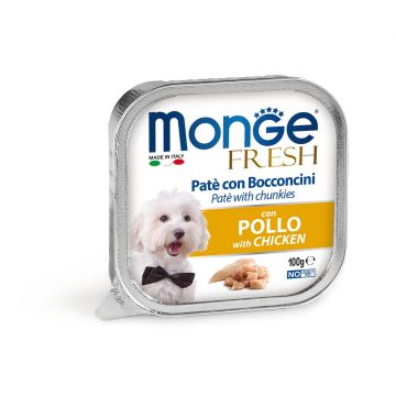 Monge Dog FRESH Pâté Chicken 100g