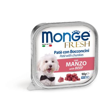 Monge Dog FRESH Pâté Beef 100g