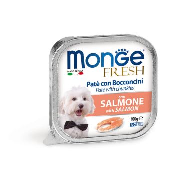 Monge Dog FRESH Pâté Salmon 100g