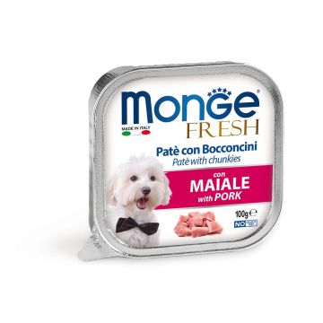 Monge Dog FRESH Pâté Pork 100g