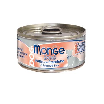 Monge Dog Adult Chicken&Ham 95g