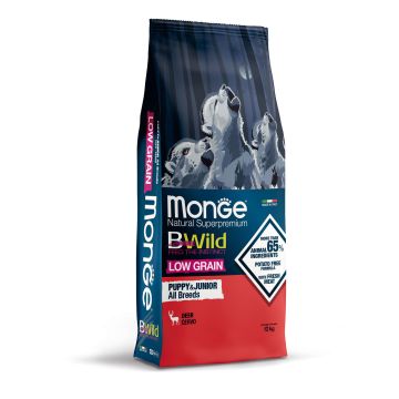 Monge BWild LG Puppy&Junior Deer 12kg