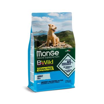 Monge BWild GF Mini Adult Anchovy 2,5kg
