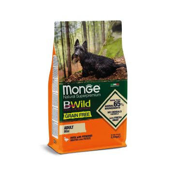Monge BWild GF Mini Adult Duck 2,5kg