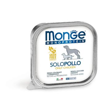 Monge Dog Monoprotein Pâté Chicken 150g