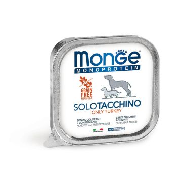 Monge Dog Monoprotein Pâté Turkey 150g