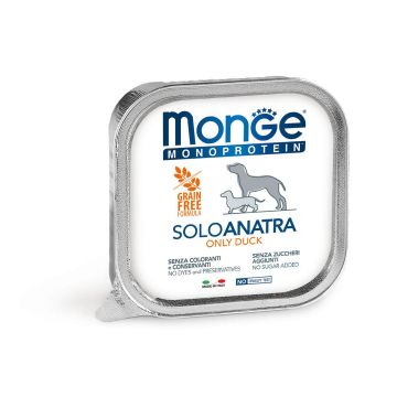 Monge Dog Monoprotein Pâté Duck 150g