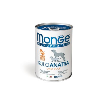 Monge Dog Monoprotein Pâté Duck 400g