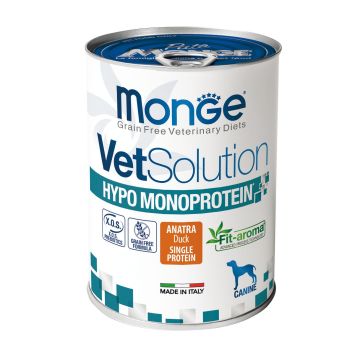 Monge Dog VET Hypo Monoprotein Duck 400g