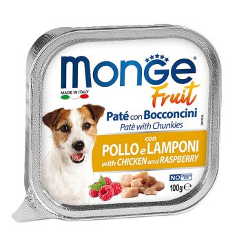 Monge Dog Fruit Chicken&Raspberry 100g