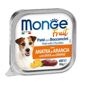 Monge Dog Fruit Duck&Orange 100g