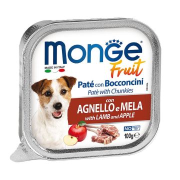 Monge Dog Fruit Lamb&Apple 100g