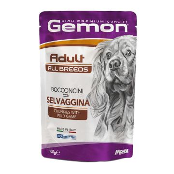 Gemon Dog Adult Wild 100g
