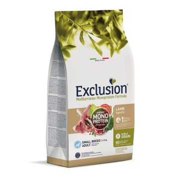 Exclusion Dog Adult Small Lamb 2kg