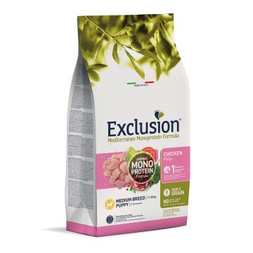 Exclusion Dog Puppy Medium Chicken 3kg
