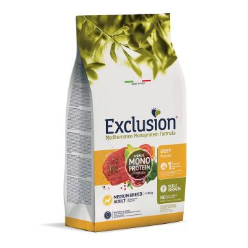 Exclusion Dog Adult Medium Beef 3kg