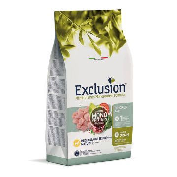Exclusion Dog Mature Me&Lar Chicken 12kg