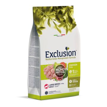 Exclusion Dog Adult Large Chicken 12kg