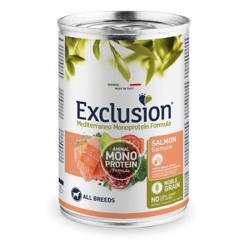 Exclusion Dog Adult All Bre. Salmon 400g